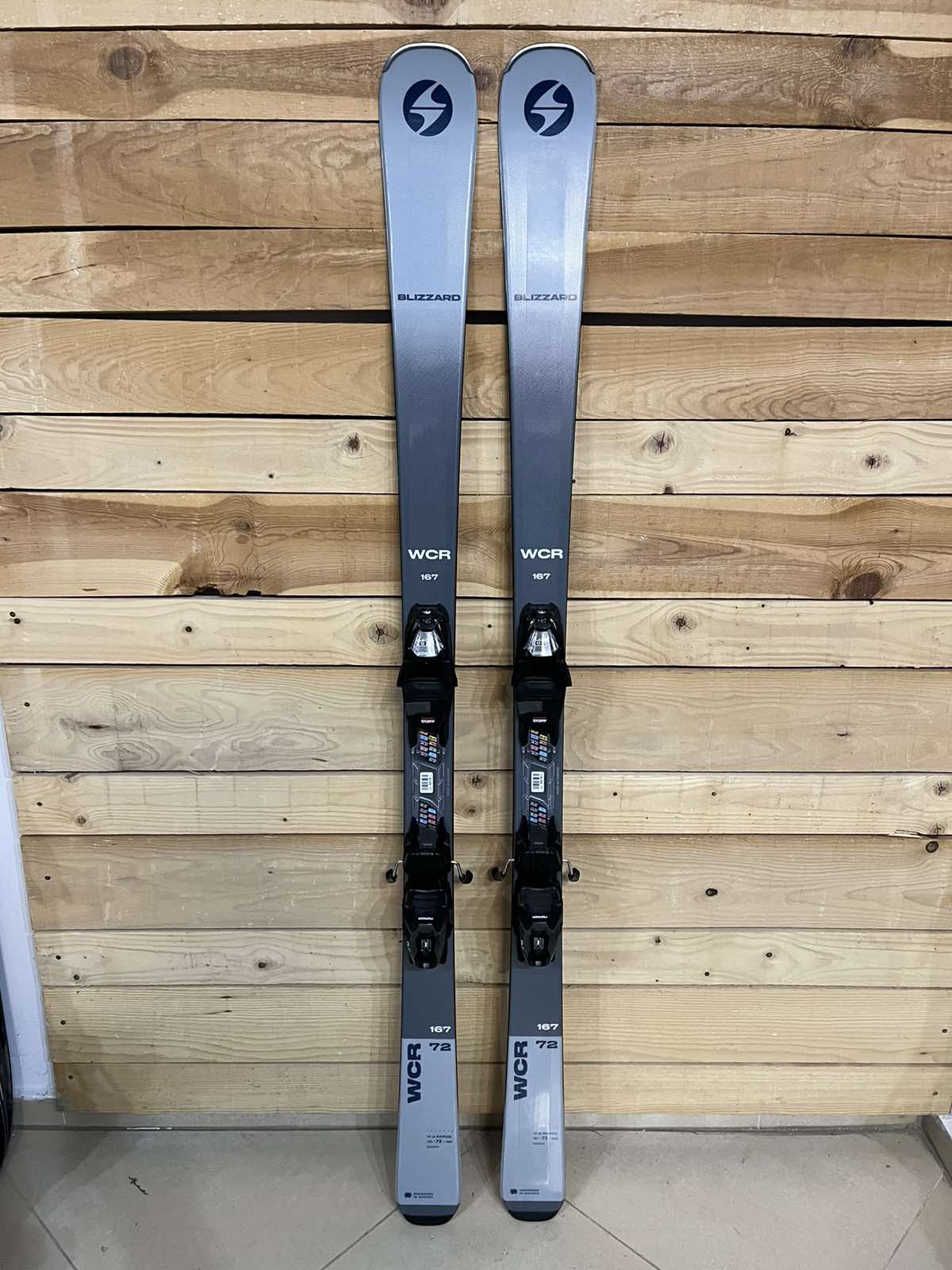 Blizzard WCR 72 Gray - All-Mountain Ski with Racing Performance