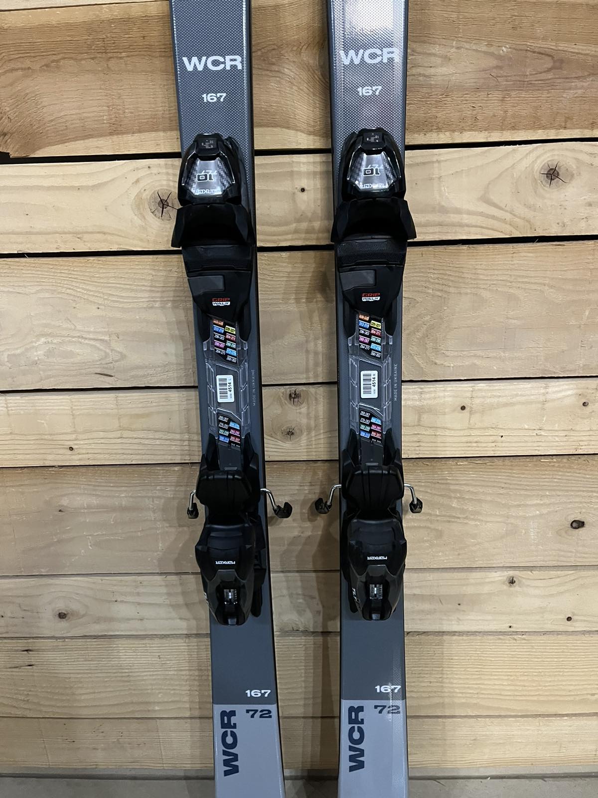 Blizzard WCR 72 Gray - All-Mountain Ski with Racing Performance