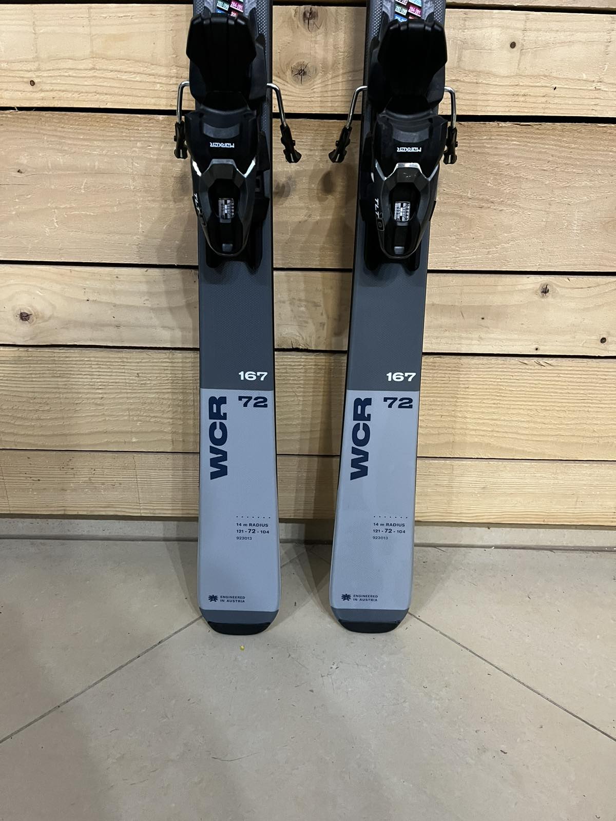 Blizzard WCR 72 Gray - All-Mountain Ski with Racing Performance