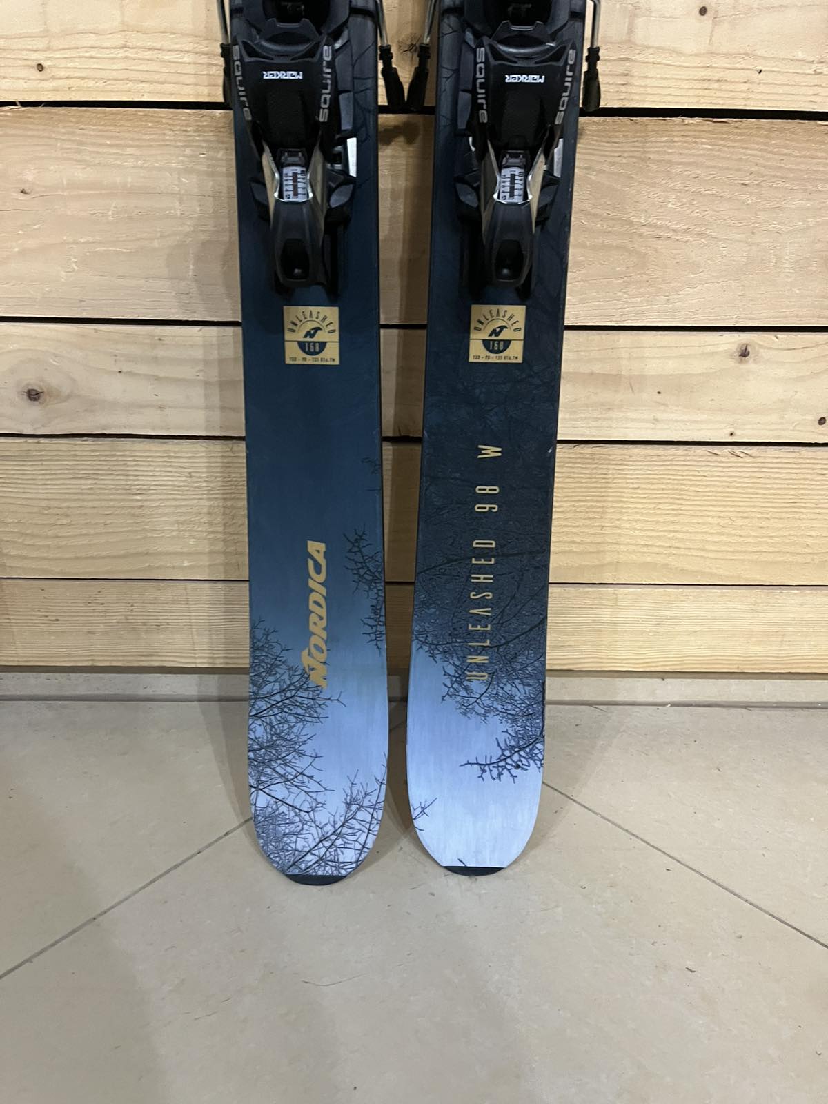 Ski Nordica UNLEASHED 98 W - Versatile All-Mountain Ski for Women