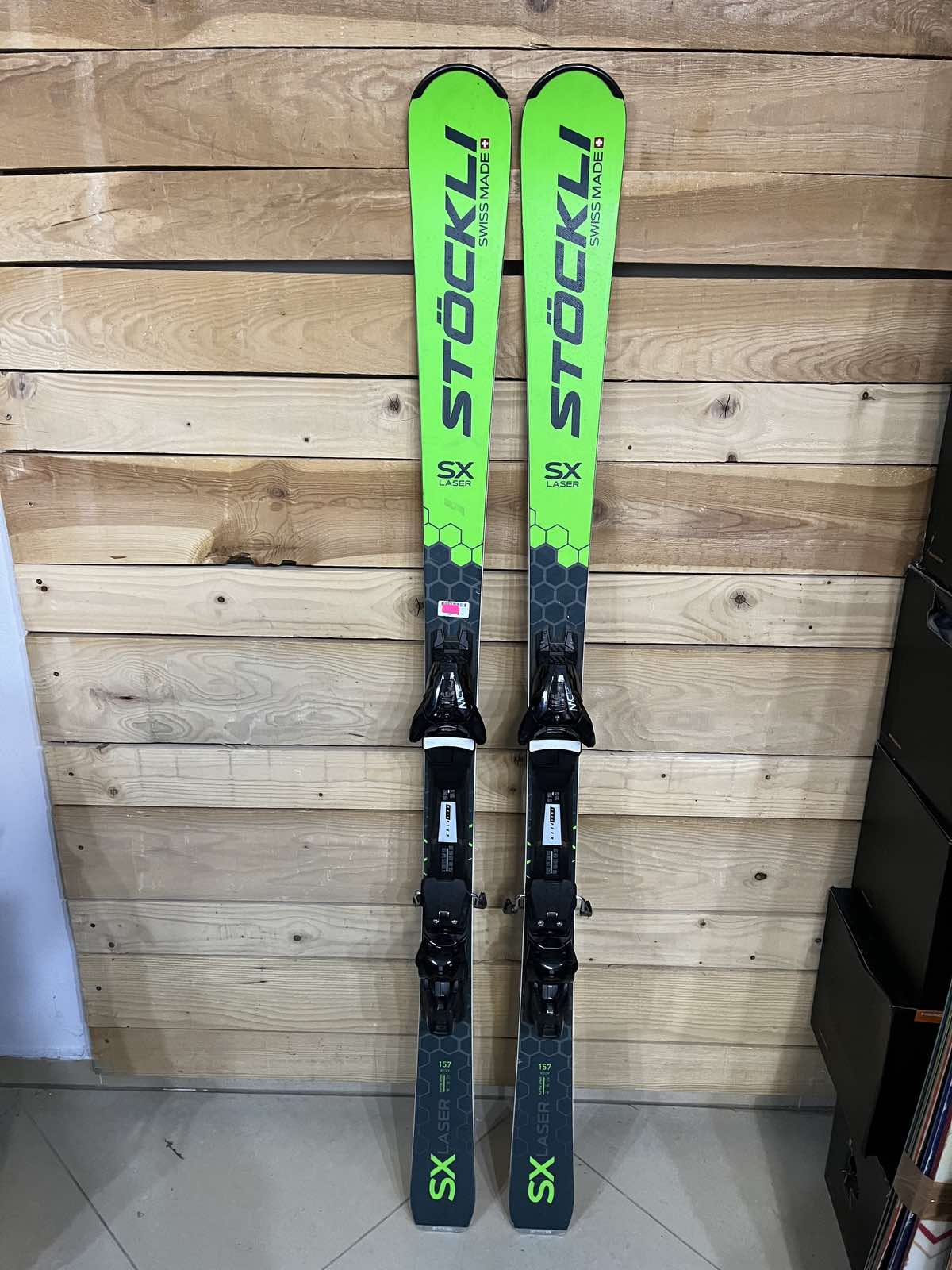 Ski Stockli Laser SX Green - Race-Inspired Stability & Agility