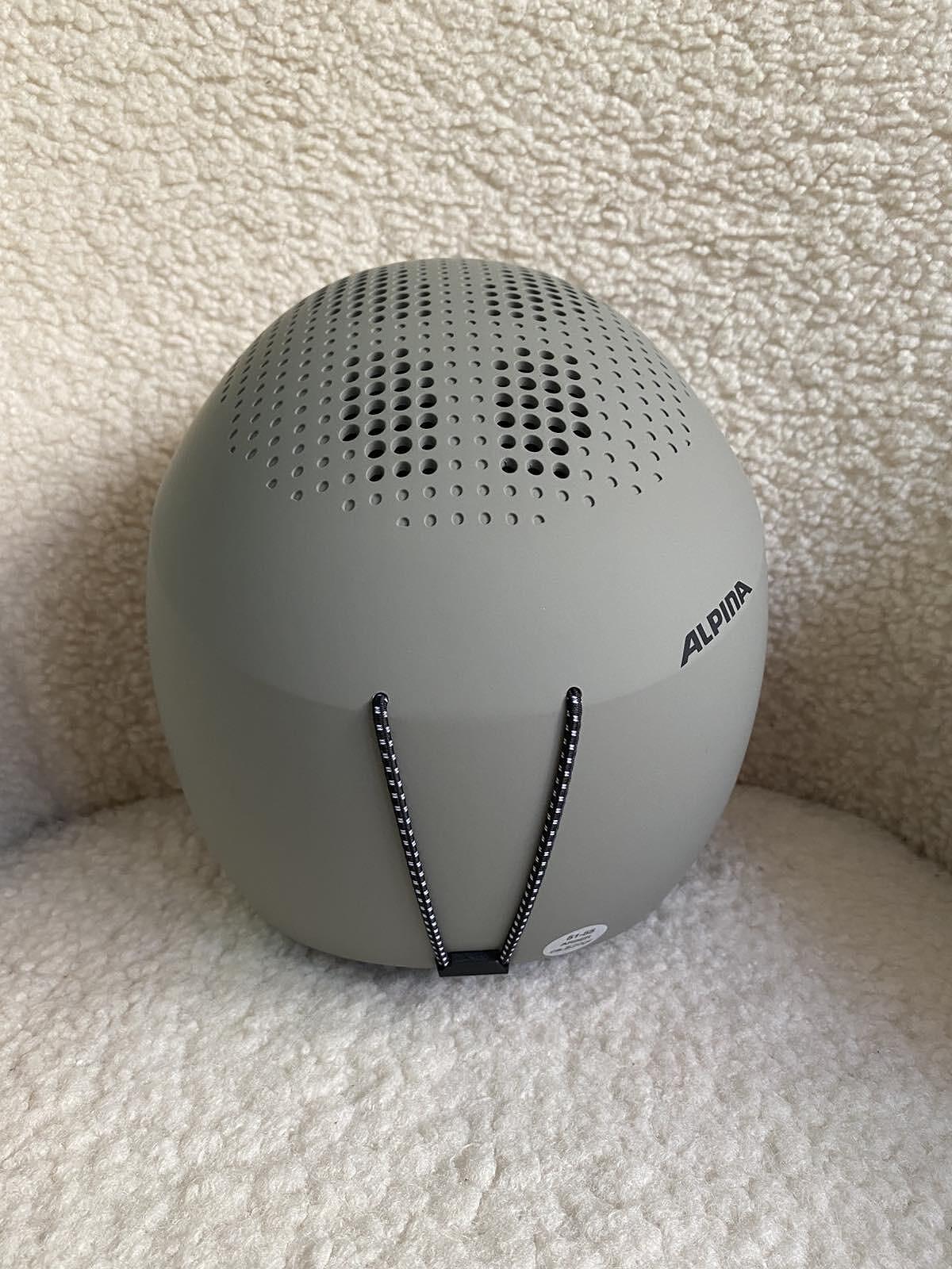 Alpina Arber Moon - Grey Matt Ski Helmet