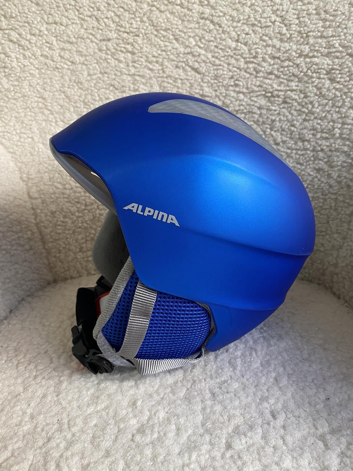 Alpina Grand JR Blue Ski Helmet