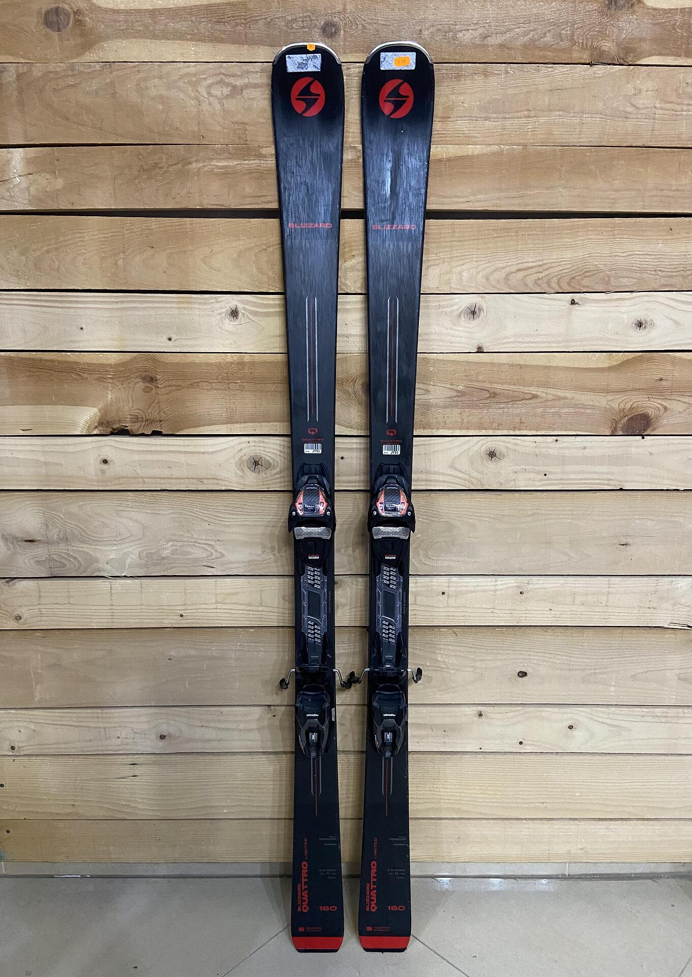 Blizzard Quattro Limited - Skis for Intermediate Skiers