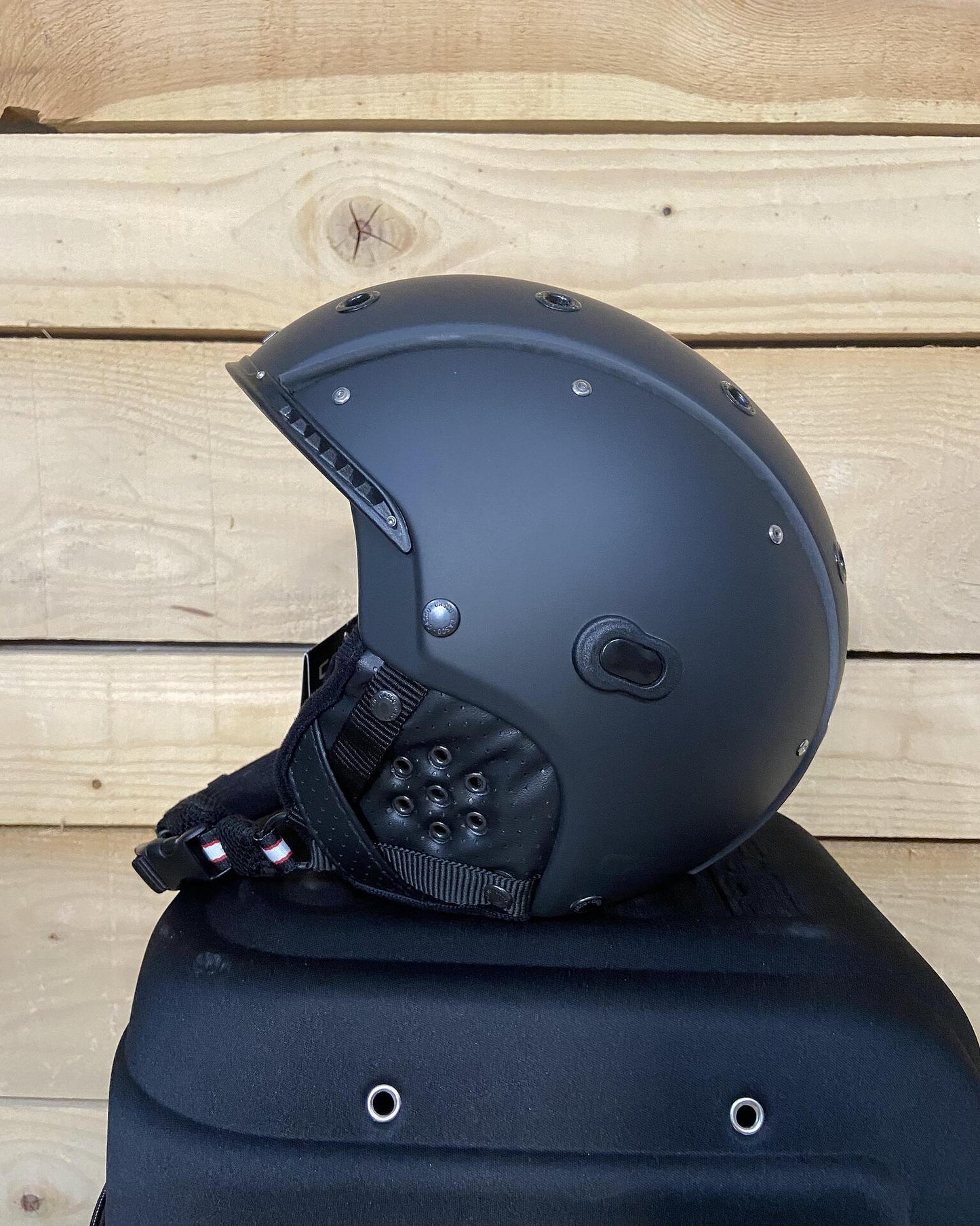 Casco SP-3 Airwolf Black - Black Ski Helmet