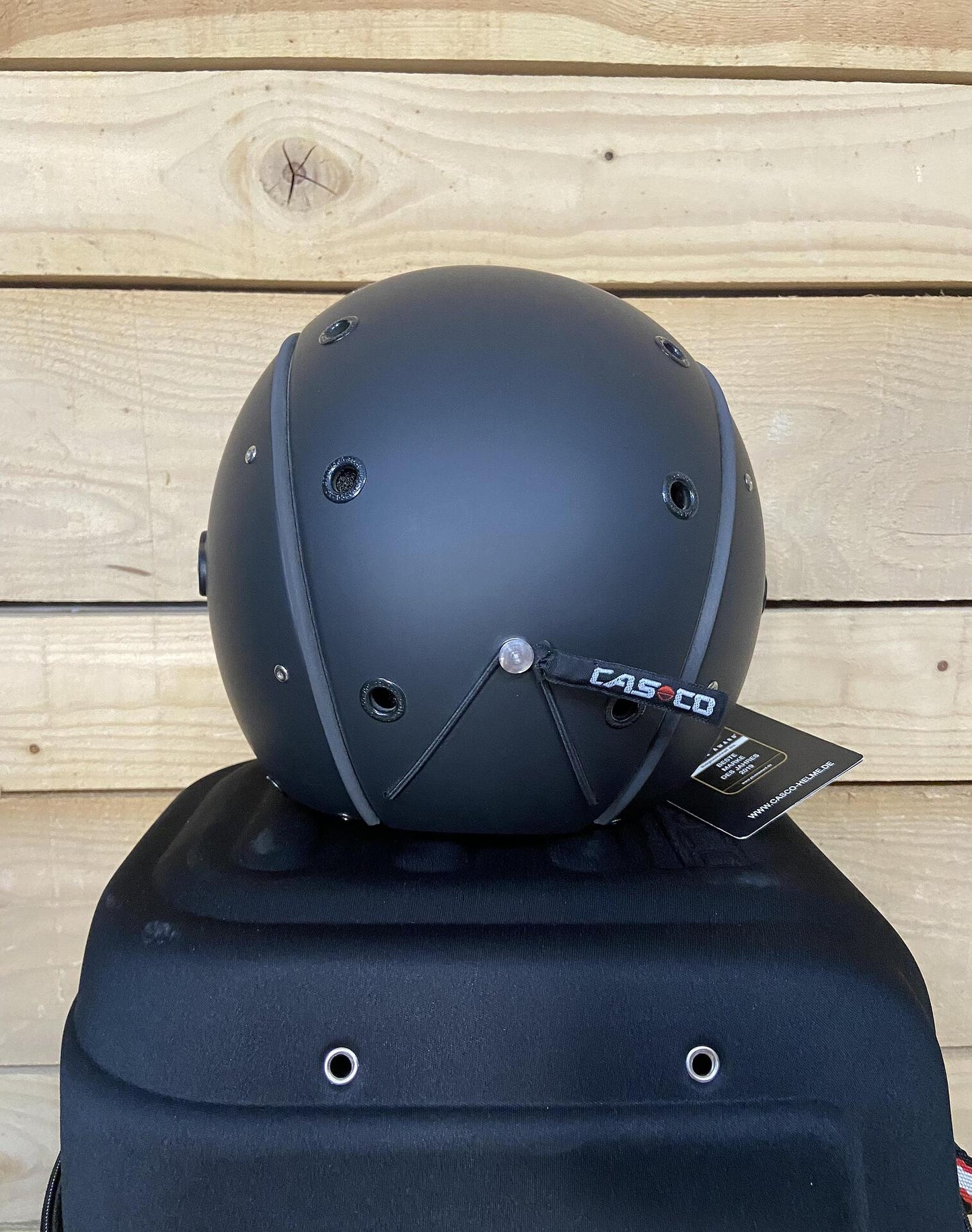 Casco SP-3 Airwolf Black - Black Ski Helmet