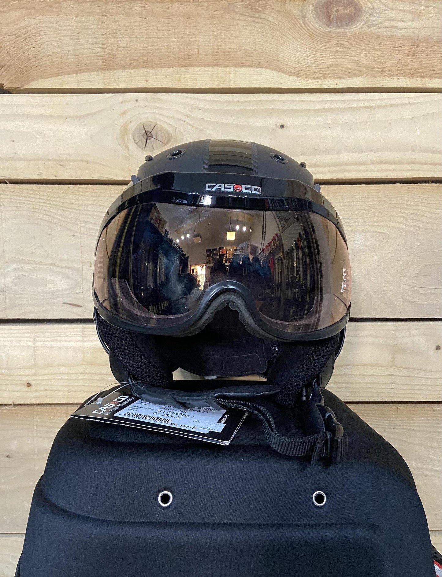Casco SP-6 Visor Carbon Black Ski Helmet