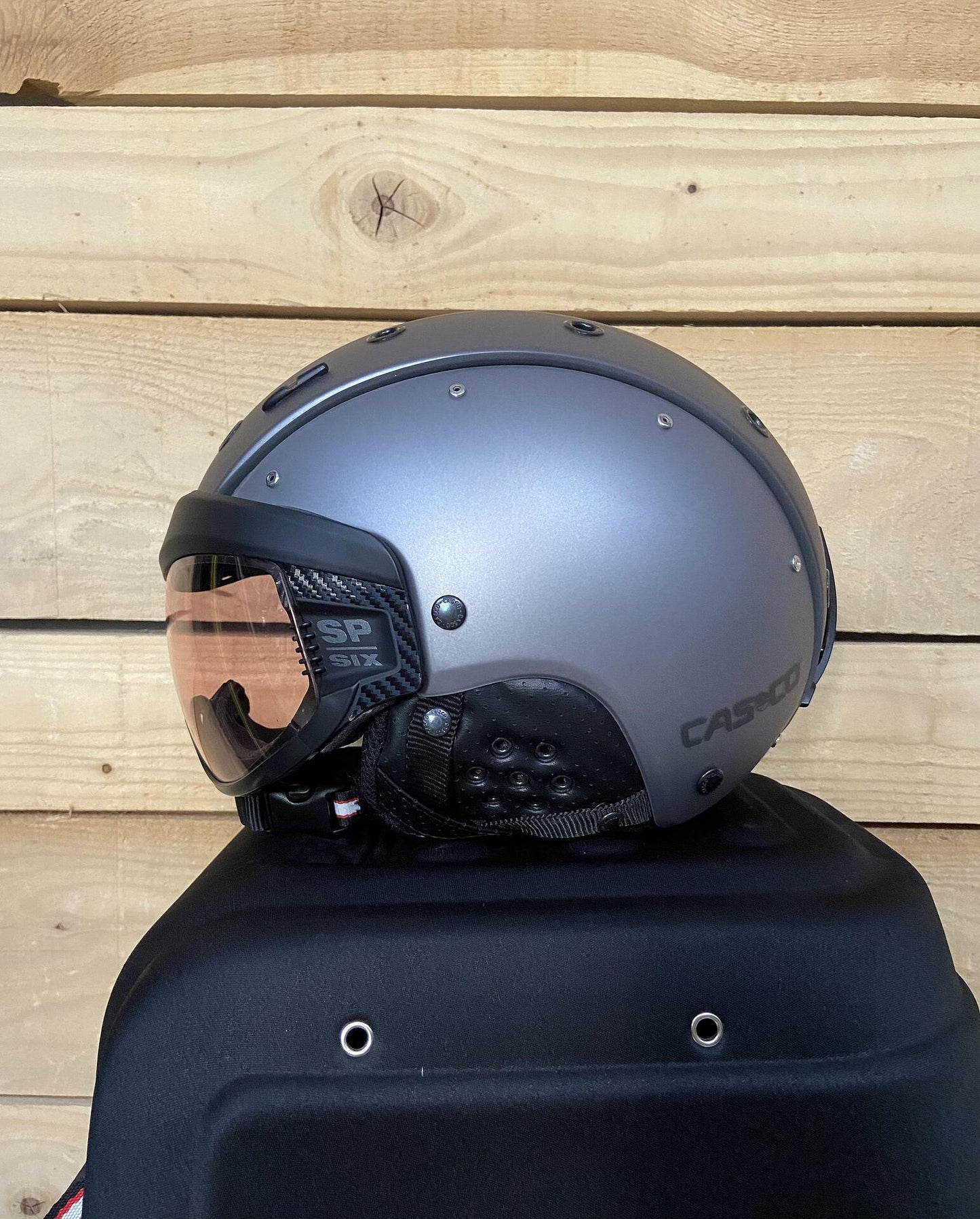 Casco SP-6 Visor Grey Ski Helmet