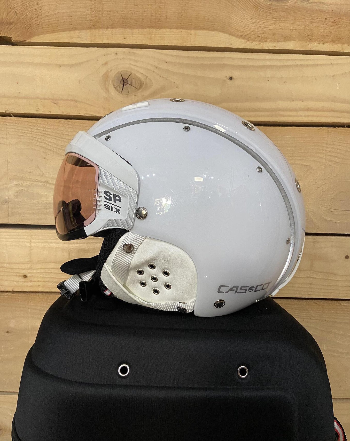 Casca de schi Casco SP-6 Visor Alba