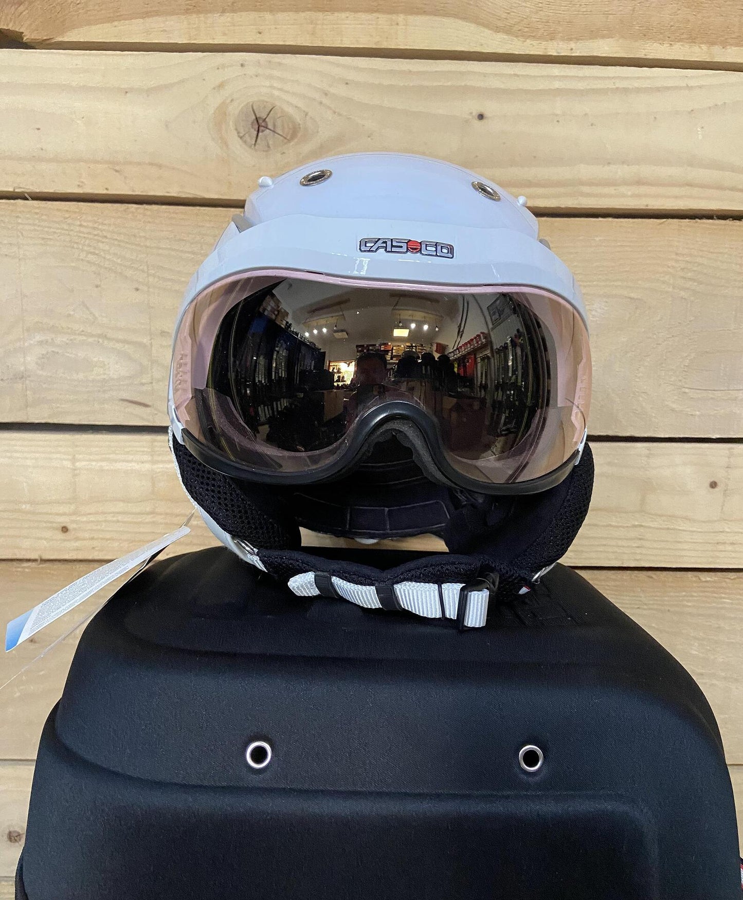 Casca de schi Casco SP-6 Visor Alba