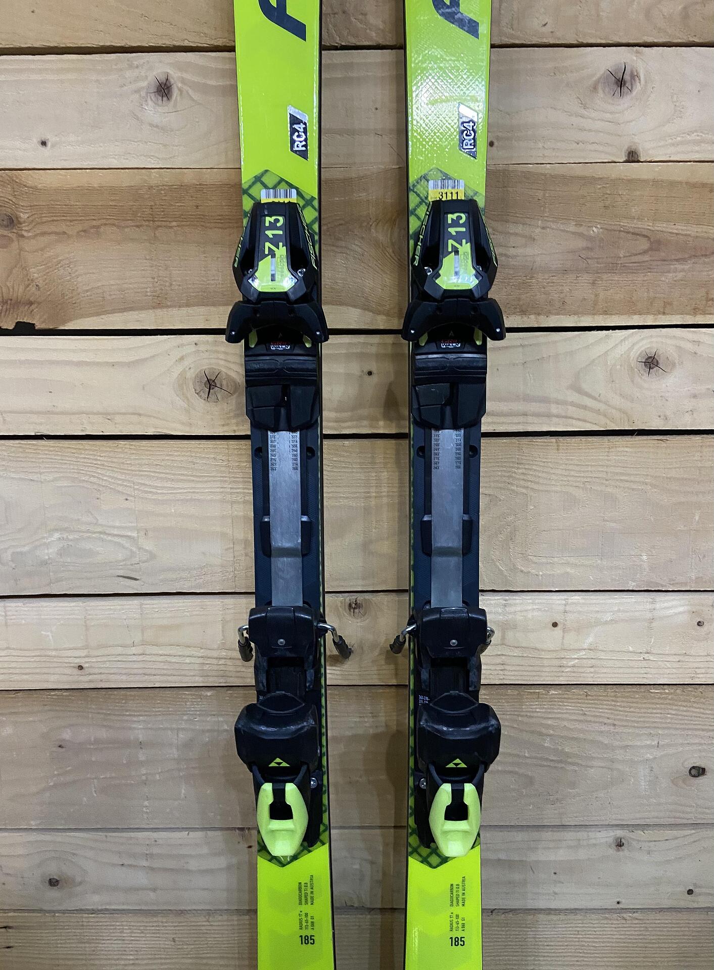 Fischer RC4 WorldCup CT Skis - Race, Advanced/Expert
