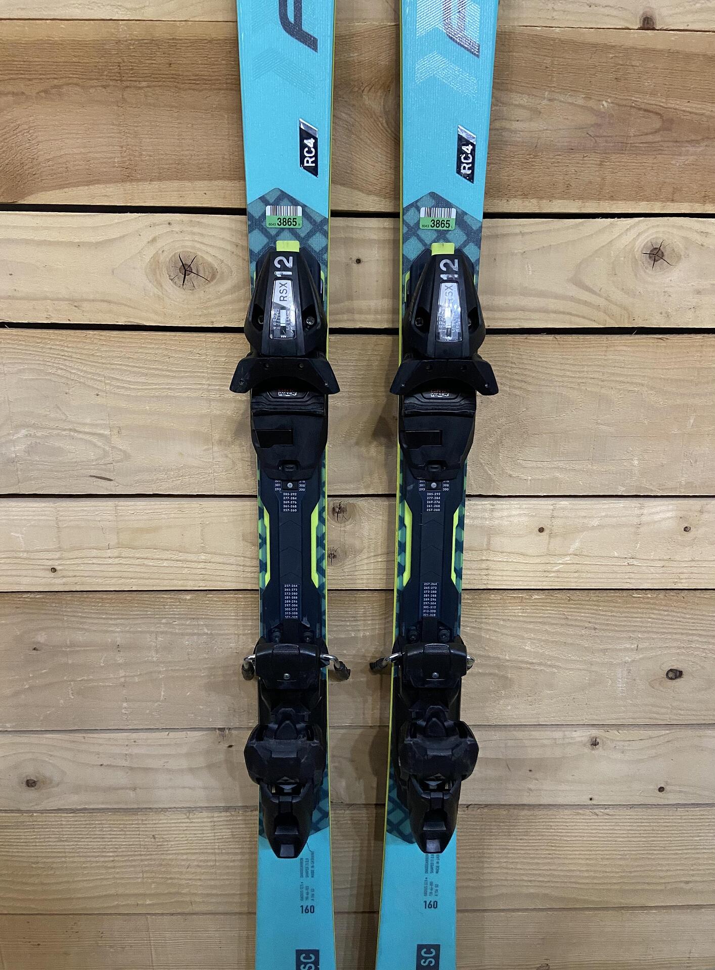 Fischer RC4 WorldCup SC Skis – Used, Advanced, Piste
