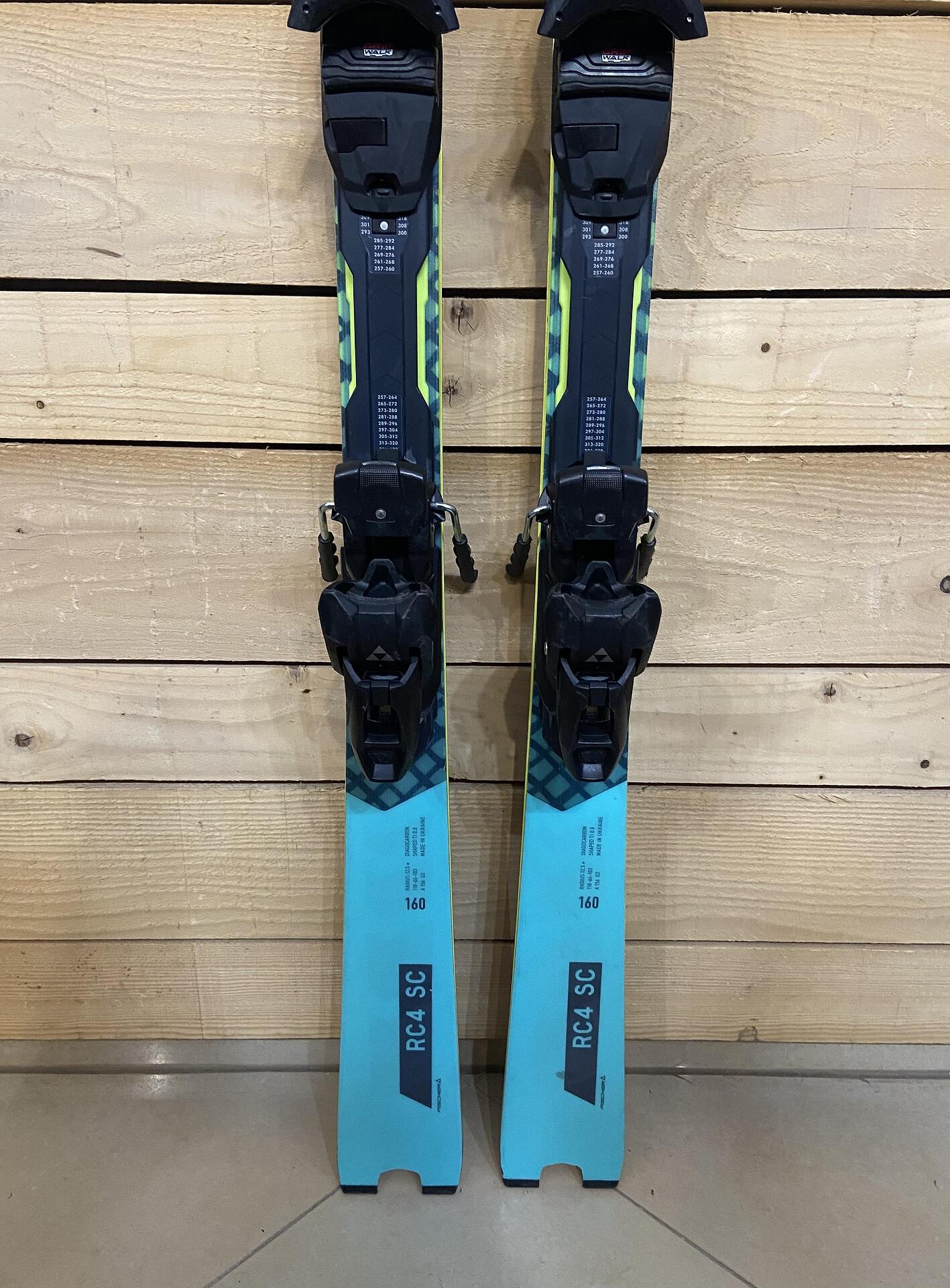 Fischer RC4 WorldCup SC Skis – Used, Advanced, Piste