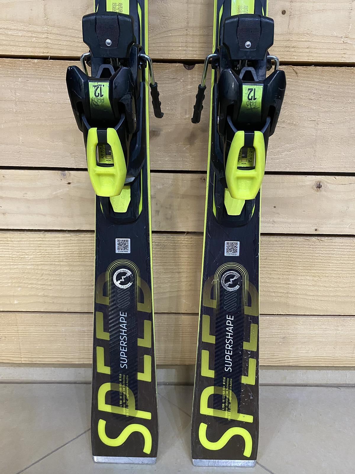 Head Supershape e-Speed Skis – Used, Piste, Intermediate/Advanced