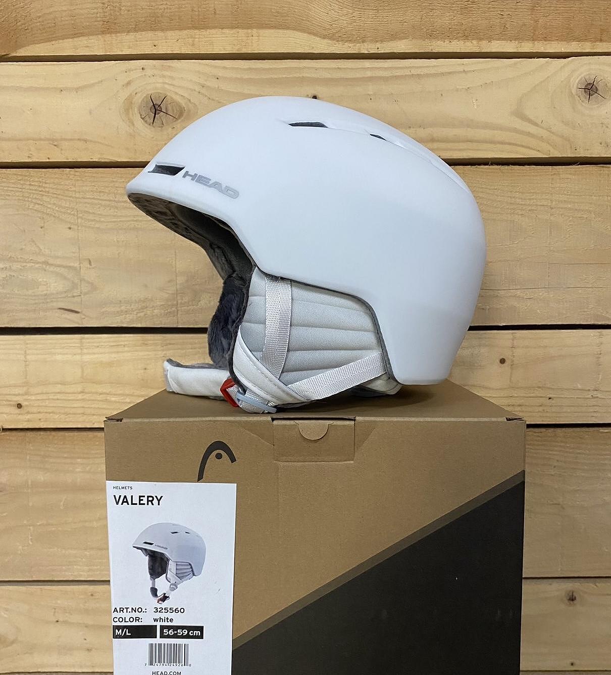 Head Valery White Helmet