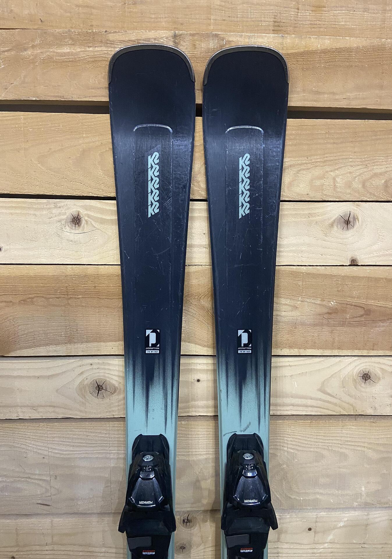 K2 Disruption 75 W Skis – Piste, Beginner/Intermediate
