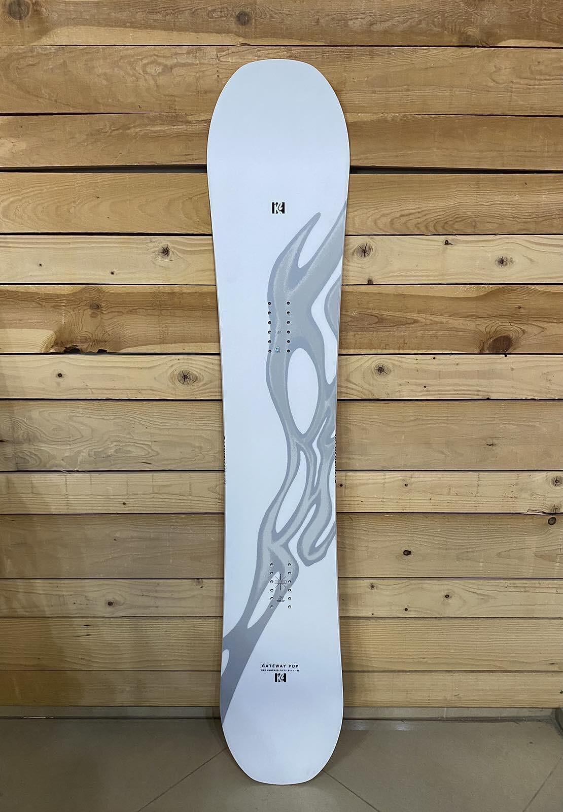 K2 Gateway Pop Snowboard - All-Mountain Versatility with Style