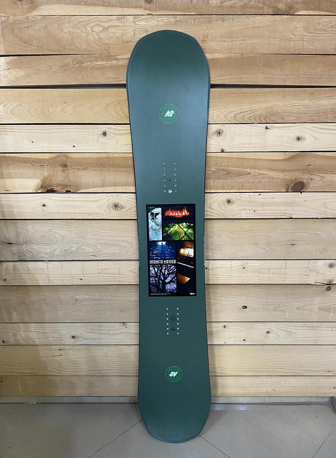 K2 World Peace Snowboard - Embrace Harmony on the Slopes
