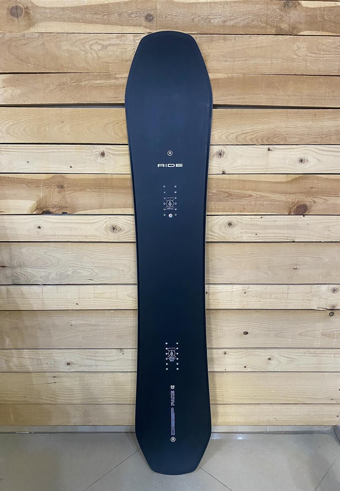 Ride Deep Fake Snowboard - All-Terrain Versatility