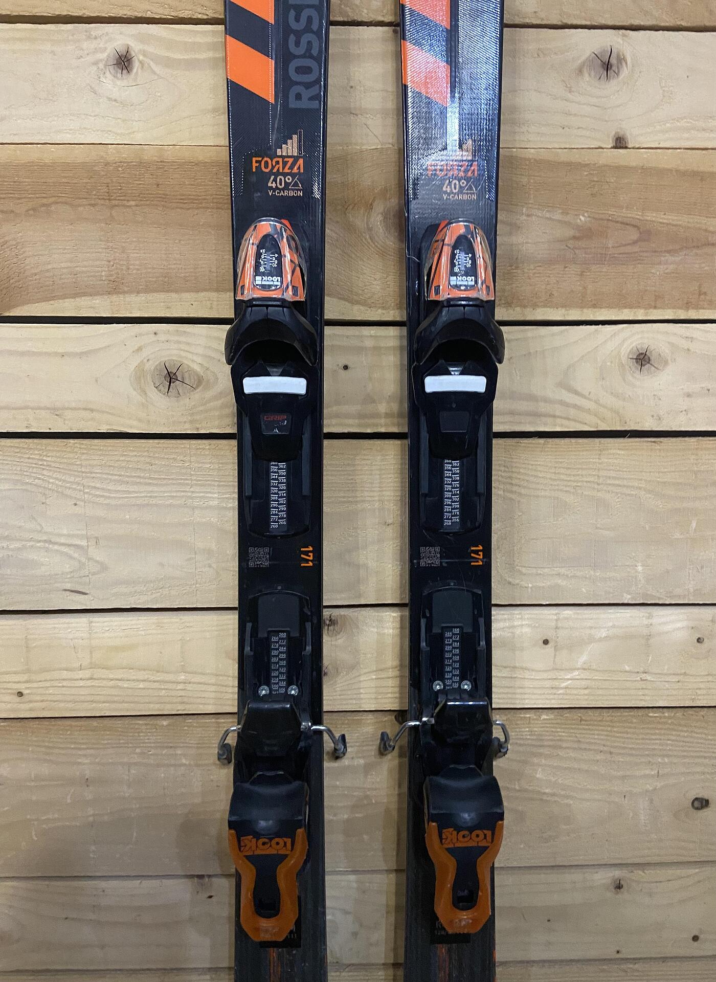 Rossignol Forza 40 V-Carbon Skis for Piste