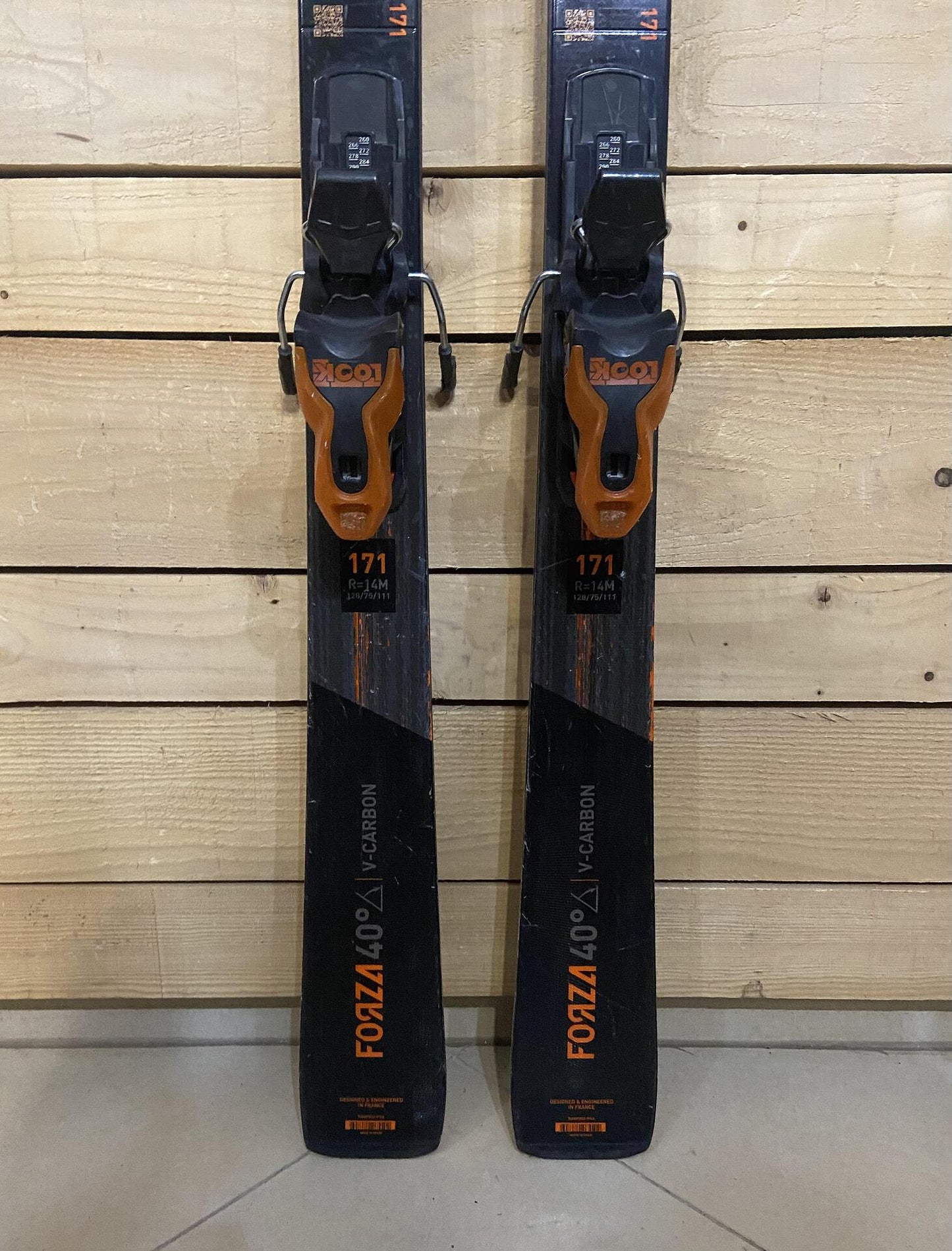 Rossignol Forza 40 V-Carbon Skis for Piste