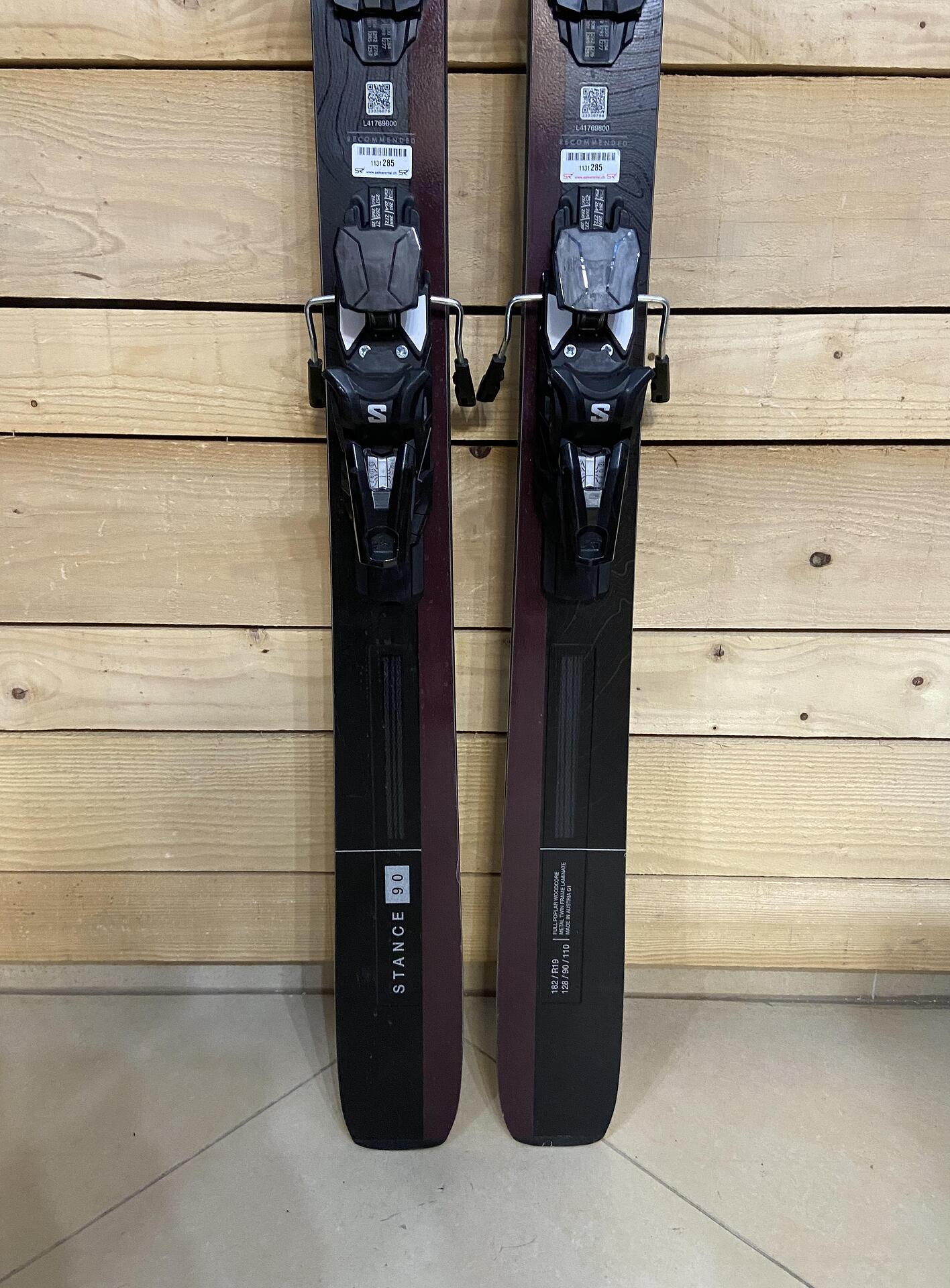 Salomon Stance 90 - Schiuri de testare pentru schiori avansați
