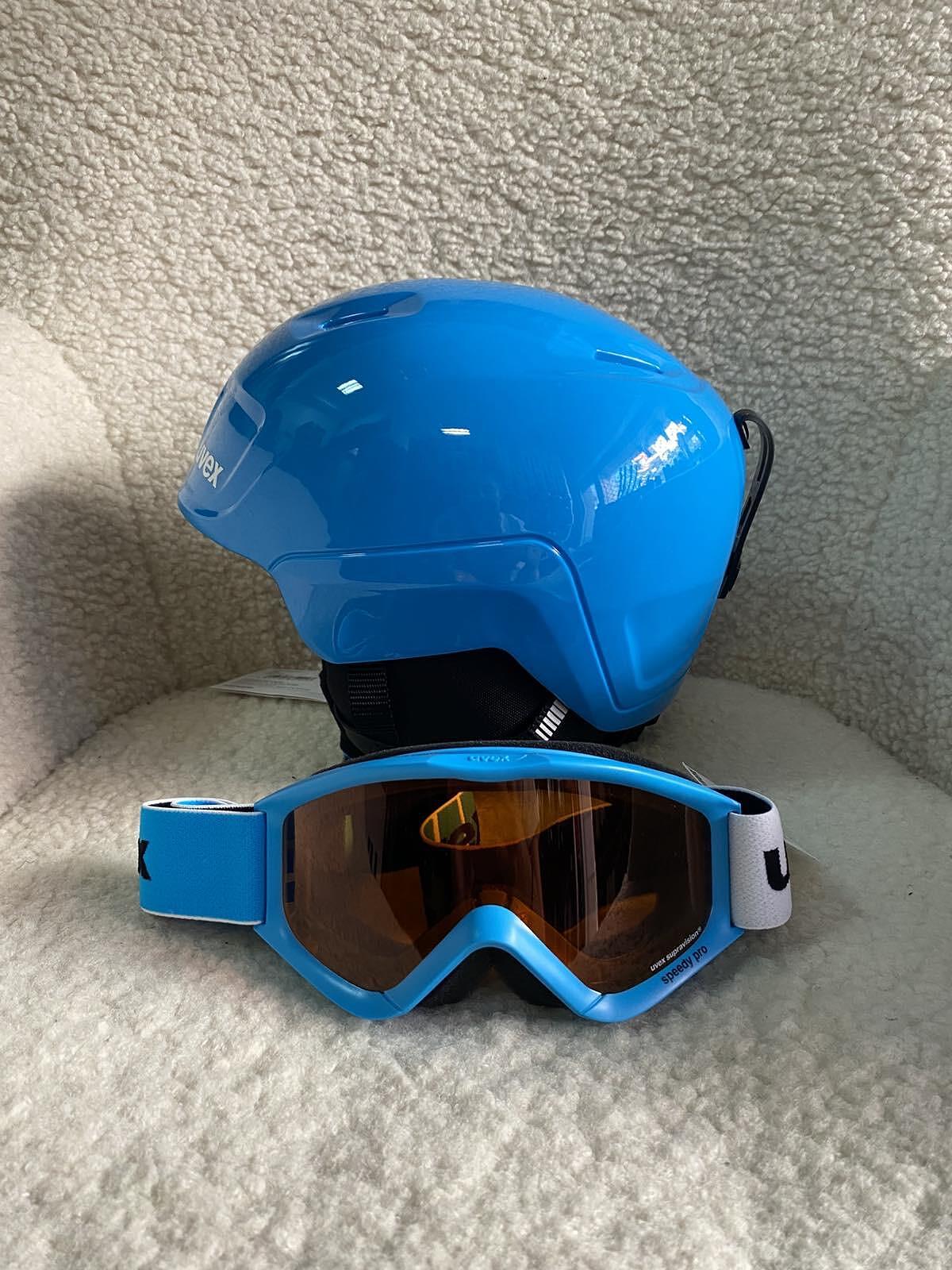 Uvex Heyya Set Blue Ski Helmet