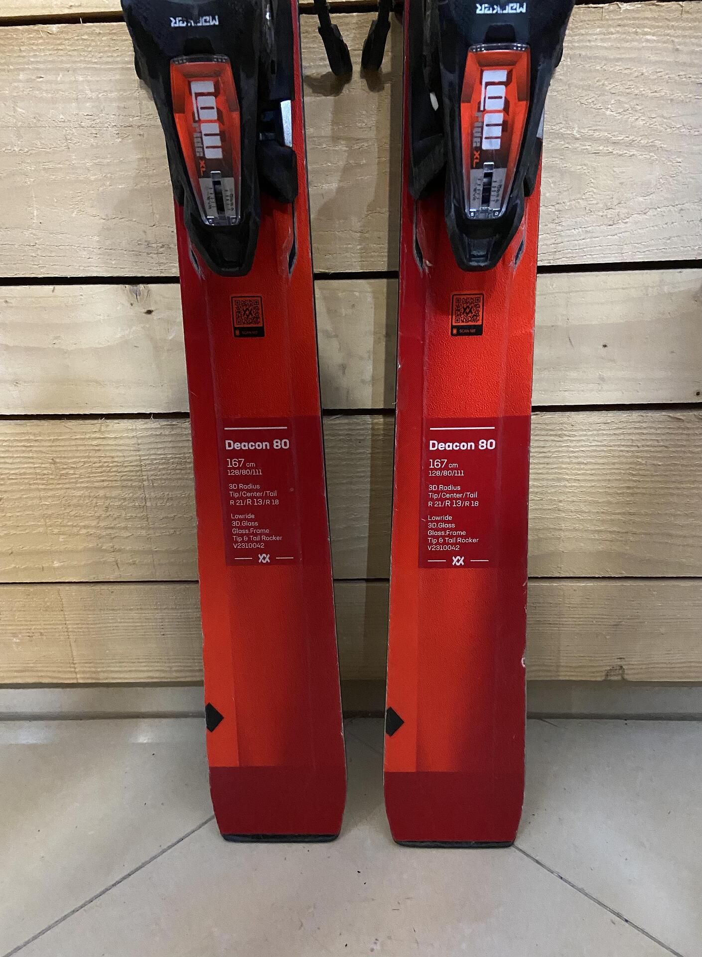 Volkl Deacon 80 Skis - All-Mountain, Advanced