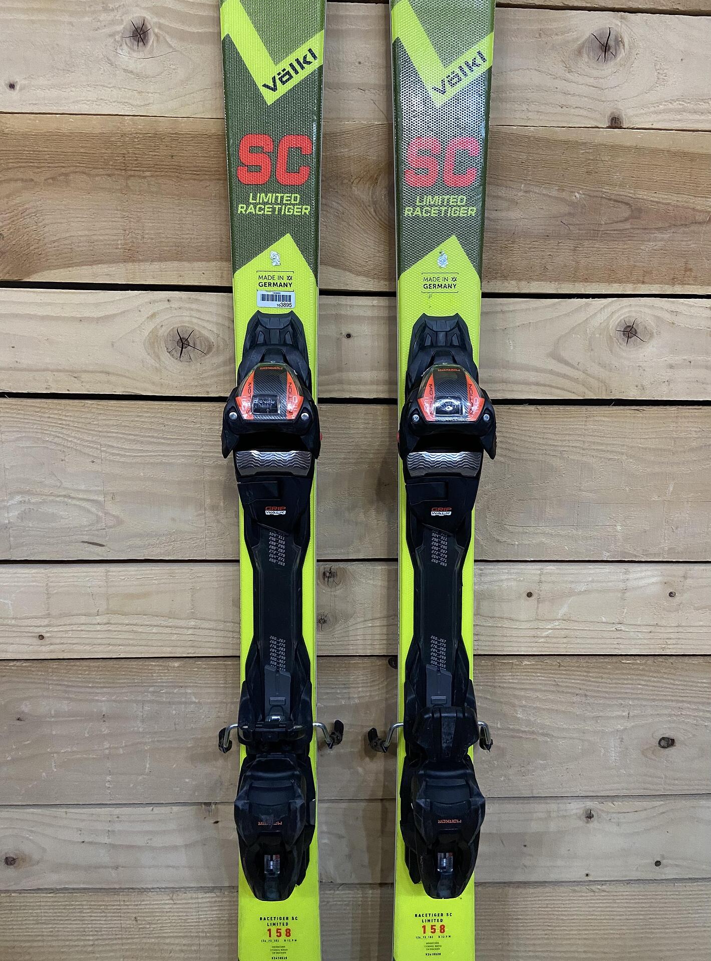 Volkl Racetiger SC Limited Skis - Piste, Intermediate/Advanced