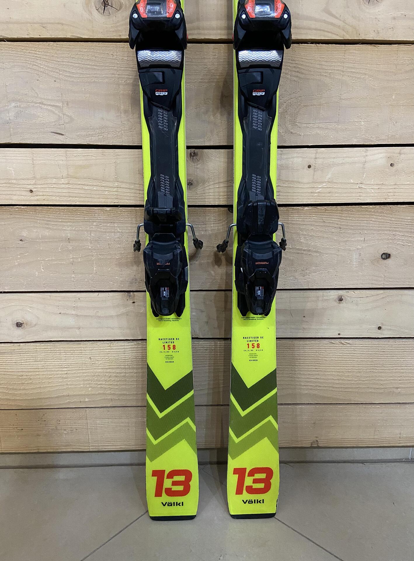 Volkl Racetiger SC Limited Skis - Piste, Intermediate/Advanced