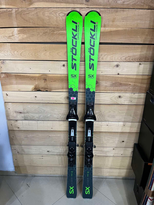 Ski Stockli Laser SX Green - Race-Inspired Stability & Agility