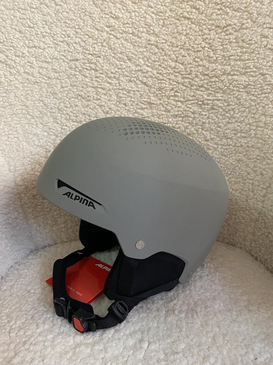 Alpina Arber Moon - Grey Matt Ski Helmet
