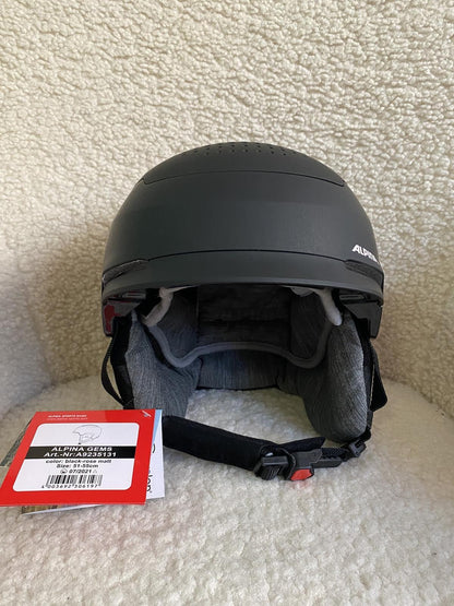 Alpina Gems Black-Rose Matt Ski Helmet