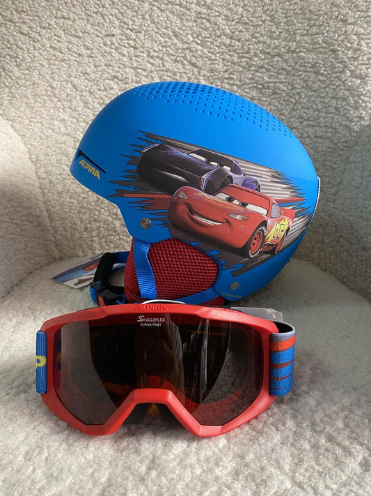 Alpina Zupo Disney Cars Ski Helmet