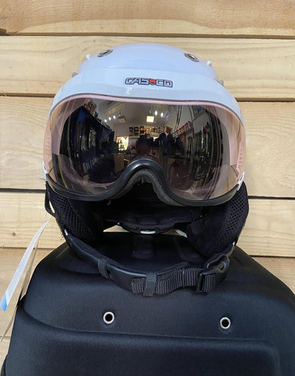 Casko de schi Casko SP-6 Visor Limited Carbon White