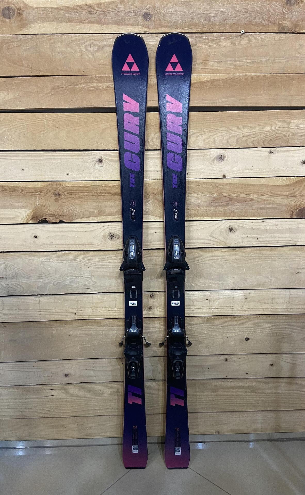 Fischer RC4 The Curv Ti Skis - Piste, Intermediate/Advanced