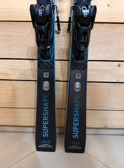 Head Supershape e-Speed - Sports Piste Skis for Speed and Precise Control