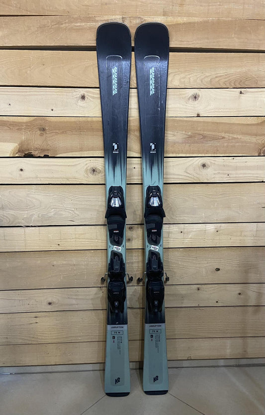 K2 Disruption 75 W Skis – Piste, Beginner/Intermediate