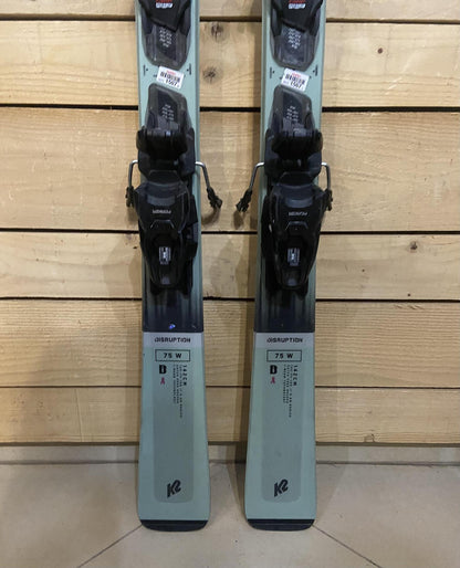 K2 Disruption 75 W Skis – Piste, Beginner/Intermediate