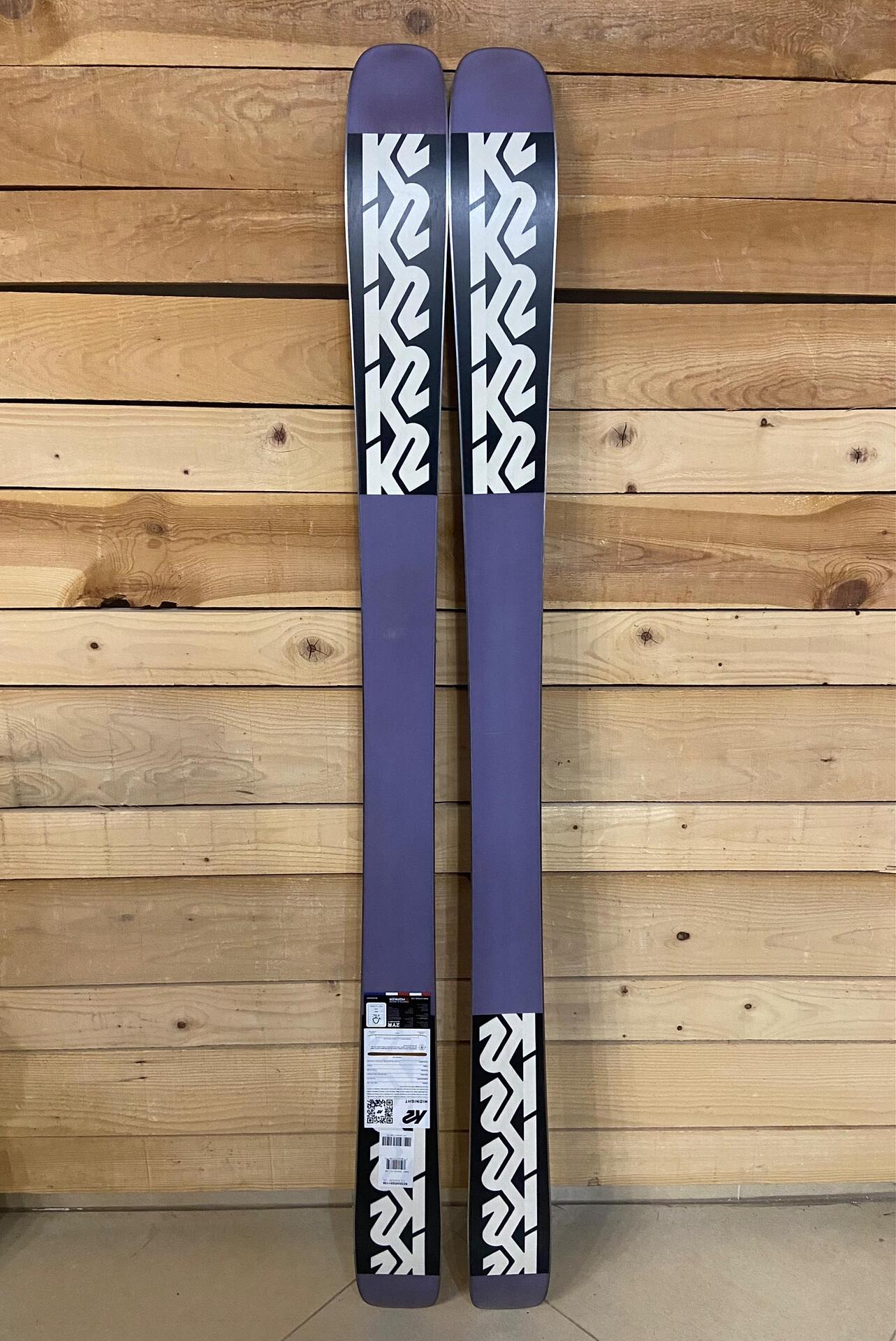 K2 Midnight Skis with Attack 12 Bindings - All-Mountain/Freestyle